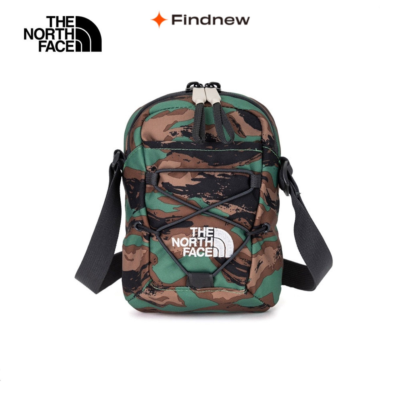 THE NORTH FACE 迷彩側背包 NF0A52UCI3A【Findnew】