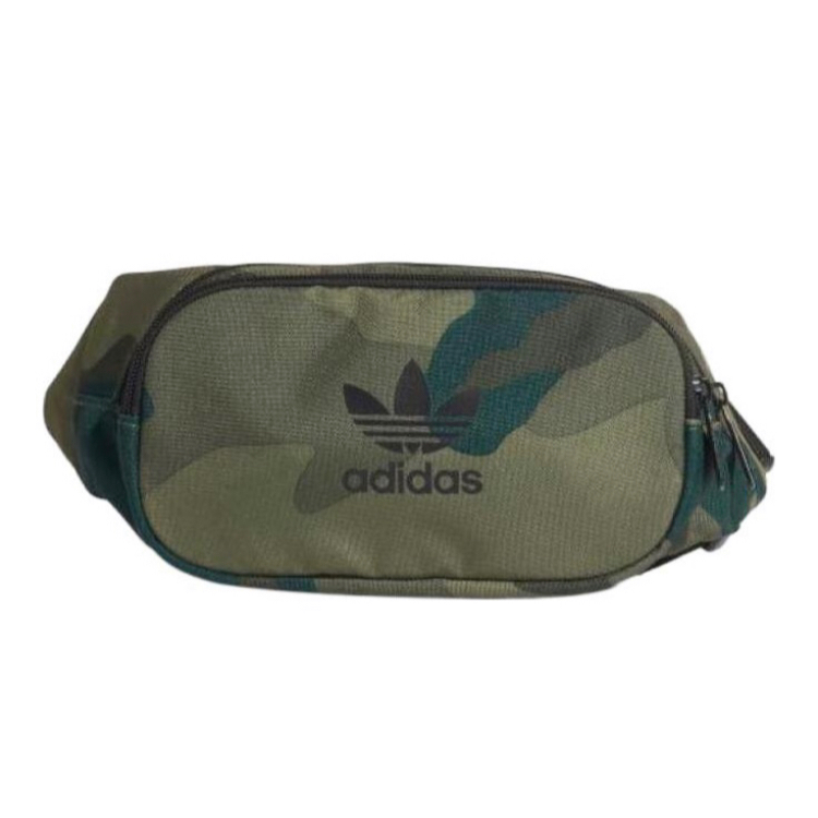  100%公司貨 Adidas Camo Waist Bag 綠 迷彩 腰包 側背包 FM1348 男女款