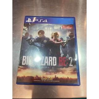 PS4☆二手品☆惡靈古堡2 重製版 中文版