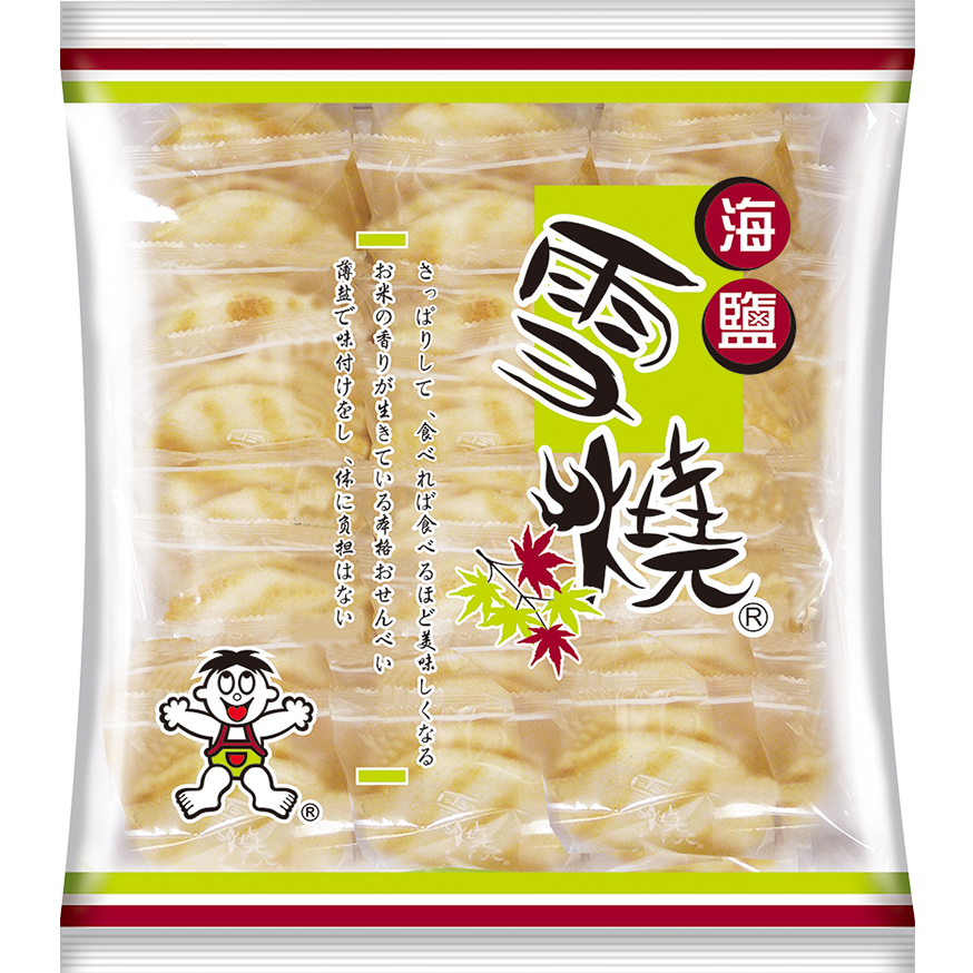 {即期促銷}旺旺【雪燒 海鹽口味】餅乾 零食 量販包(420g)