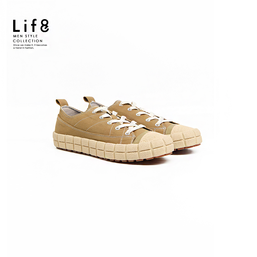 Life8 經典 波蘿麵包鞋(防潑水)-19075