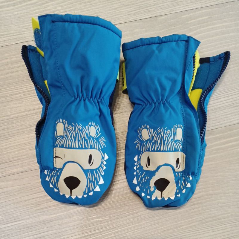 兒童滑雪防水保暖手套