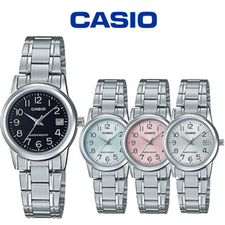 【WANgT】【CASIO 卡西歐】CASIO手錶 指標錶 卡西歐女錶 鋼帶女錶 小錶徑 女錶 LTP-V002D