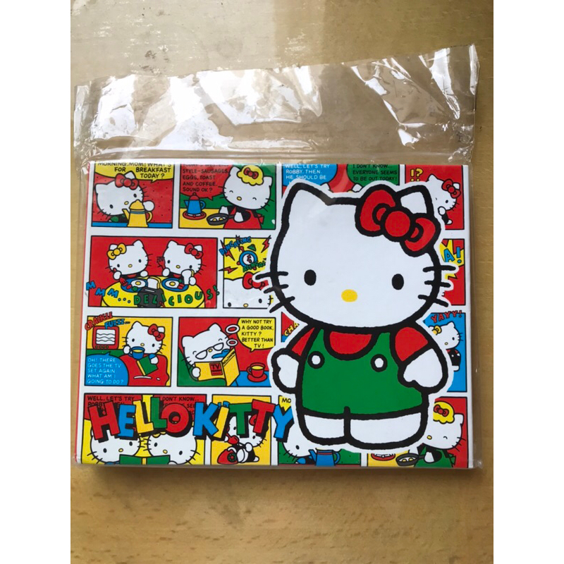 客訂勿下早期日本製絕版三麗鷗Hello kitty凱蒂貓硬殼隨身活頁通訊本紀念本