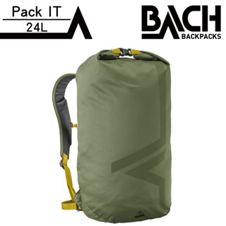 BACH 防水揹包袋【香蔥綠 / 24L】Pack IT 24 289934/ 單車 旅行 水面上防水 後揹包