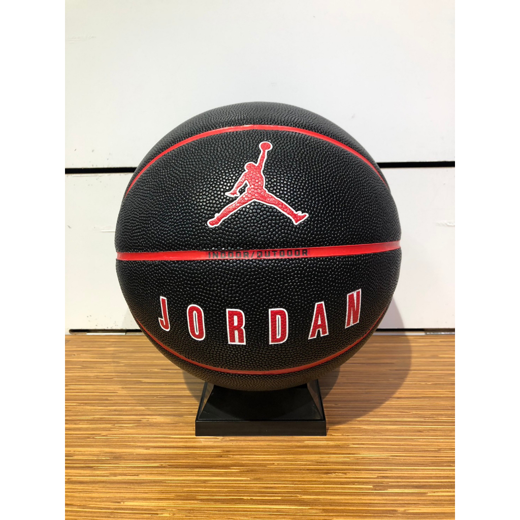 【清大億鴻】Nike Jordan 喬丹 Ultimate 7號籃球 黑紅色FB2305-017