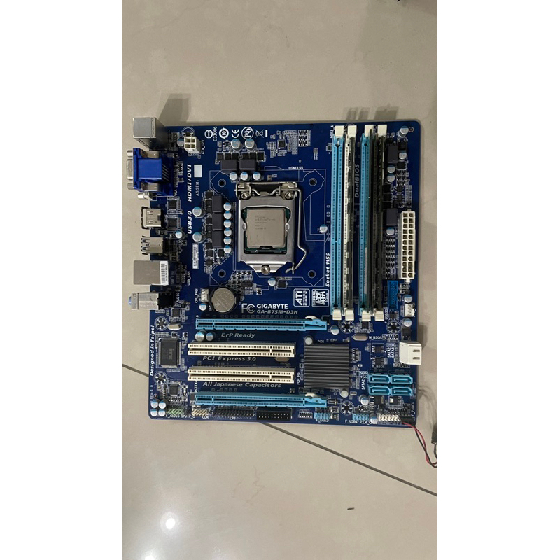 gigabyte b75m + I5 3450 +12Gddr3