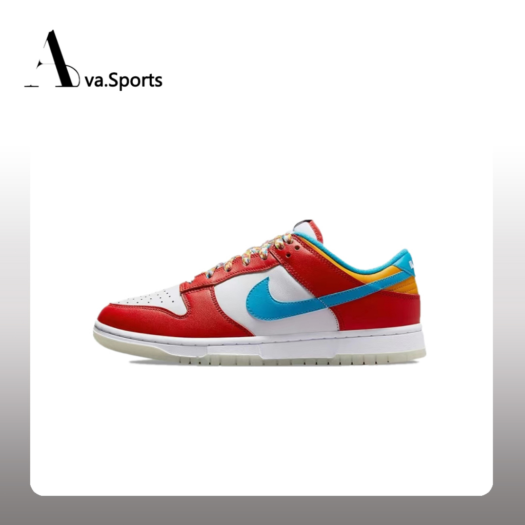 Ava-免運Nike Dunk Low QS Fruity Pebbles 白紅藍 水果麥片 DH8009-600