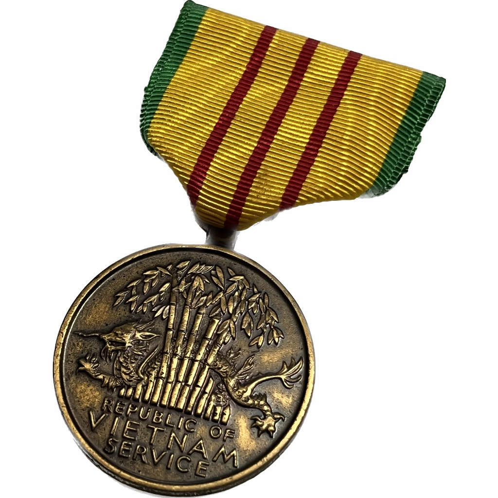 美軍公發 越戰 Republic of Vietnam Service Medal 越南服役獎章 越南共和國 全新