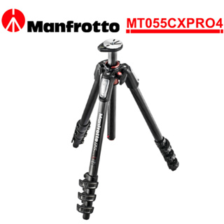 義大利 Manfrotto 曼富圖 MT055CXPRO4 新055系列 碳纖維四節腳架 / 170cm