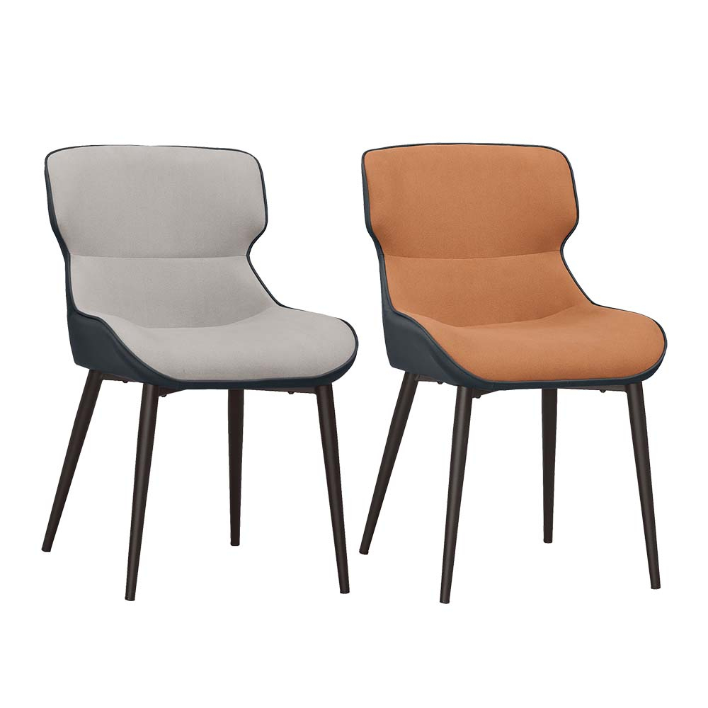 Boden-杜克工業風布面餐椅/單椅(二色可選)