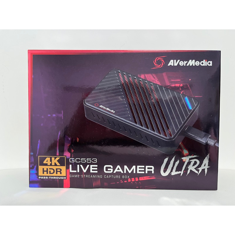 （二手）圓剛 GC553 Live Gamer ULTRA 4Kp60 HDR實況擷取盒