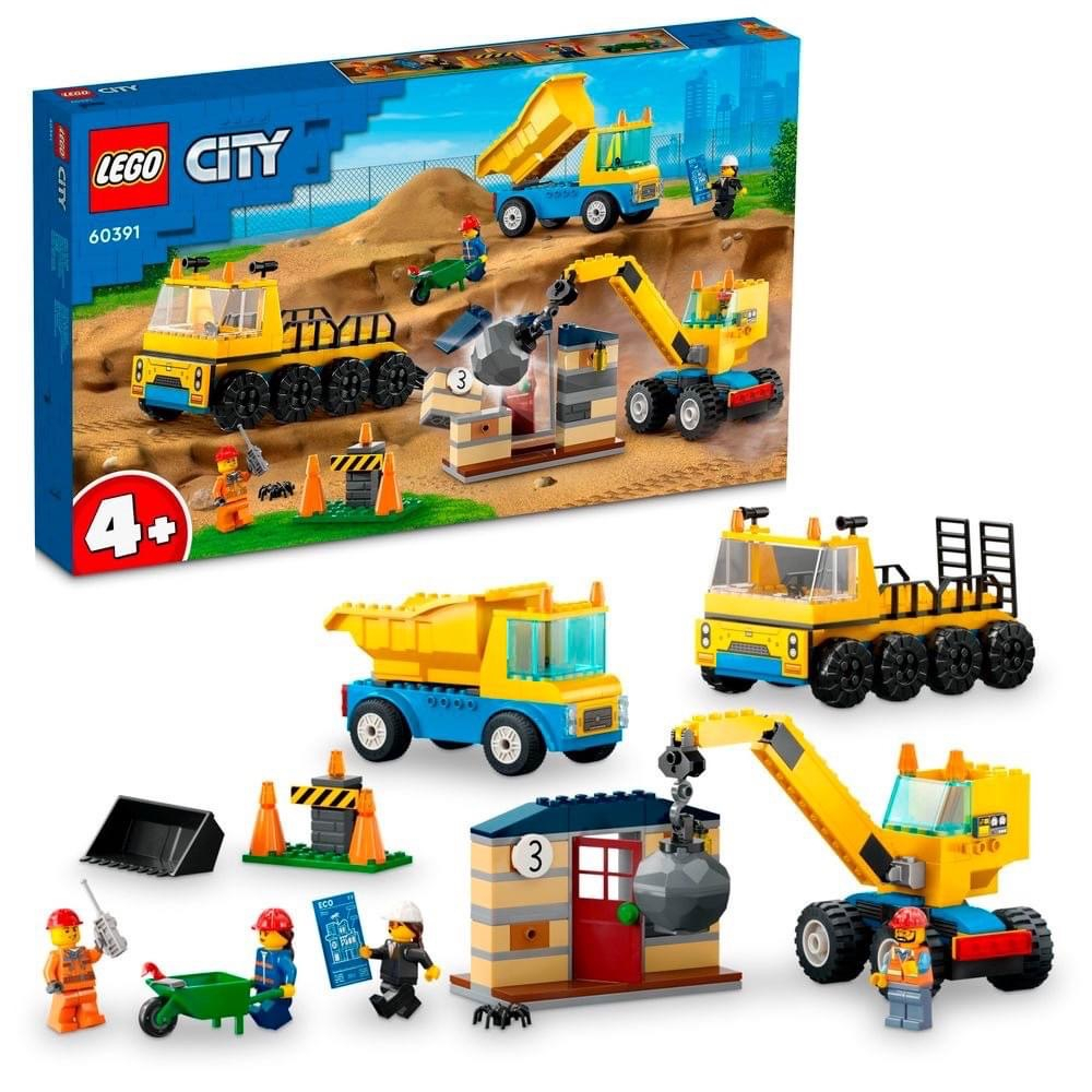 ⭐Master玩具⭐樂高 LEGO 60391 CITY 工程卡車和拆除起重機