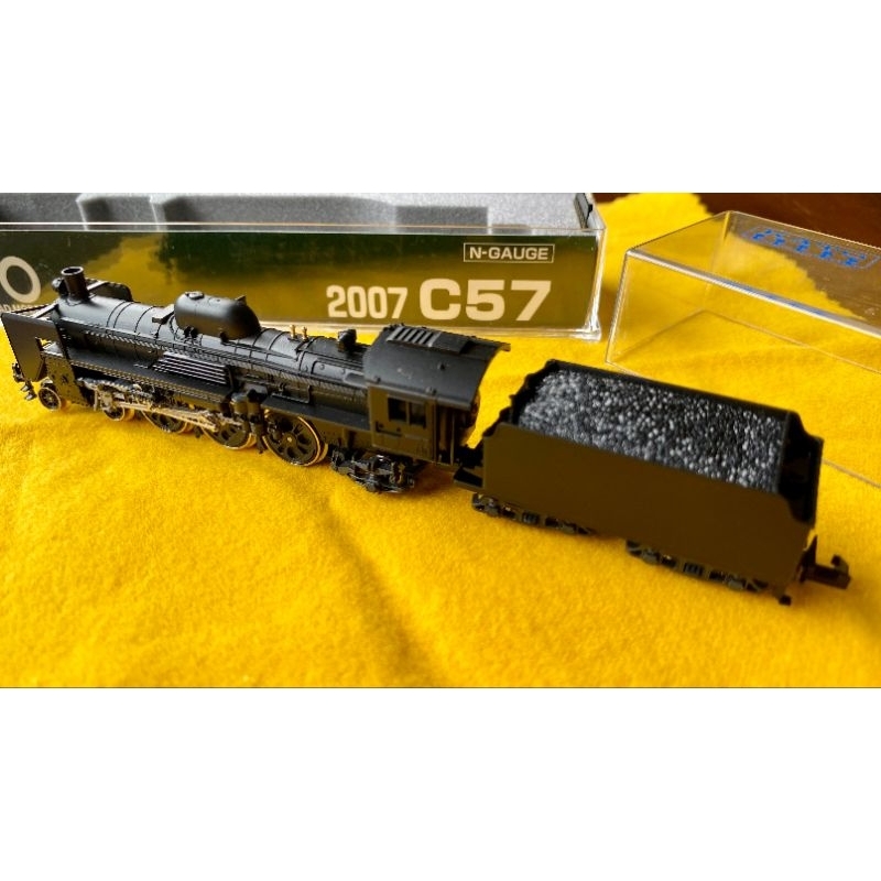 KATO 2007 C57 N-比例模型火車 蒸氣機關車