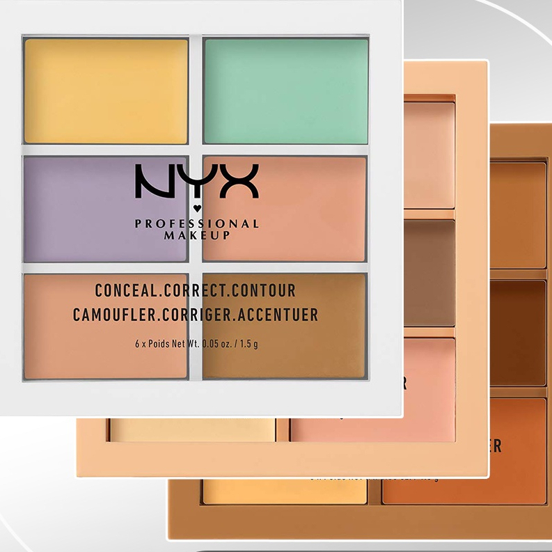 現貨＋預購｜NYX 校色遮瑕盤 COLOR CORRECTING PALETTE 6色修容盤 修容遮瑕膏