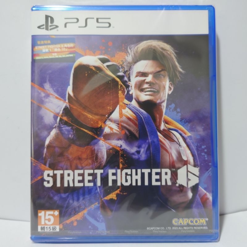 [全新當天寄]PS5 快打旋風6 中文版 附首批序號 台灣公司貨 Street Fighter 6