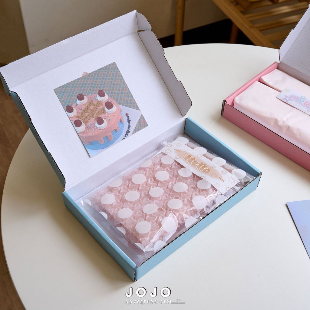 JOJO現貨⚡️彩色打包飛機盒 包裝 禮盒包裝 禮品盒 紙盒 打包盒 包裝盒 小卡包裝 禮物盒