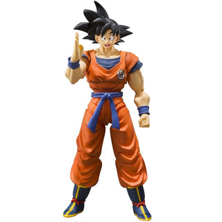 萬代 S.H.F SHF 七龍珠 孫悟空 地球長大的賽亞人 可動完成品 豬帽子模型玩具