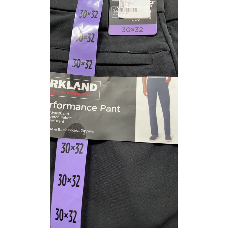 挑戰最低價Kirkland Signature 科克蘭 男休閒長褲