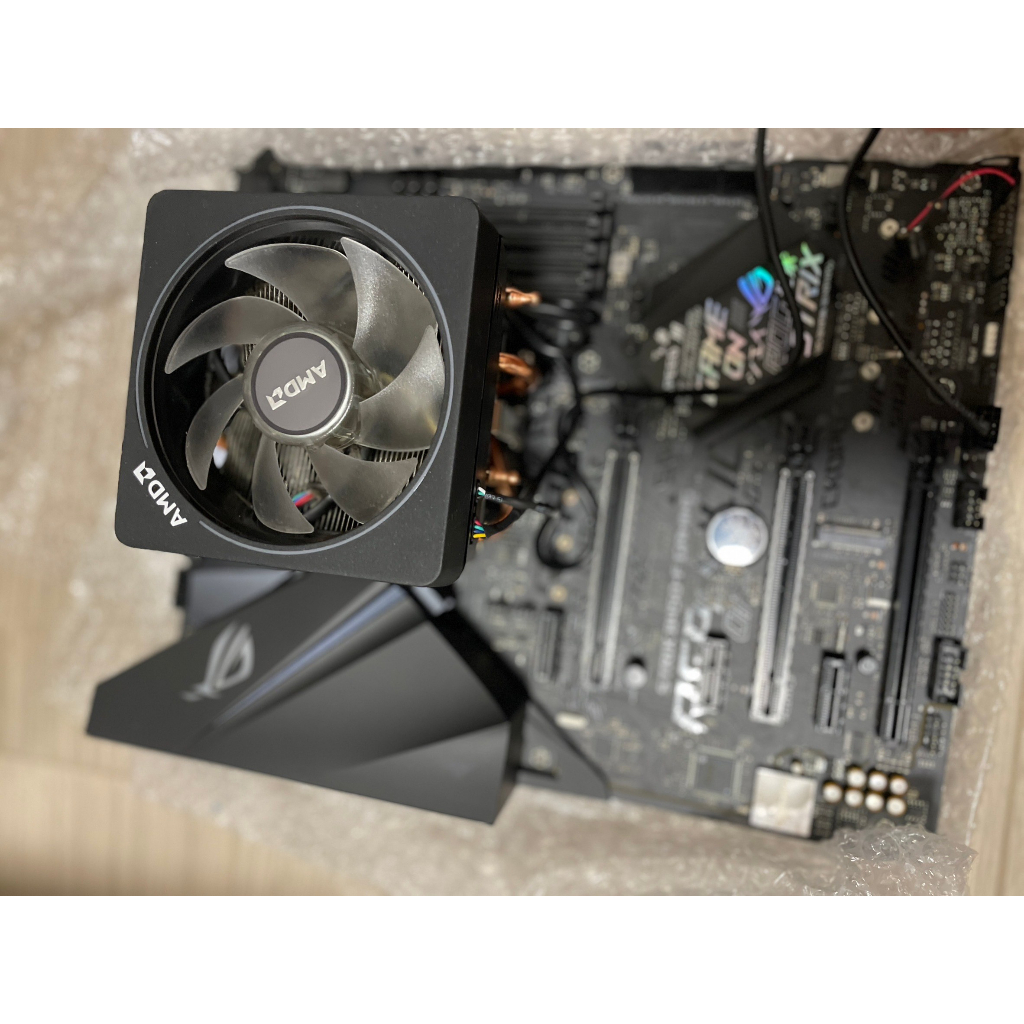 限買家nimabini2 主機板SUS STRIX B450-F GAMING &amp; CPU AMD R7 2700X