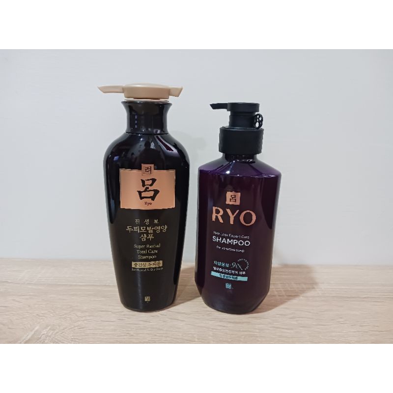 〔全新〕韓國 呂 RYO洗髮精 400mL-敏感性、中乾性頭皮適用