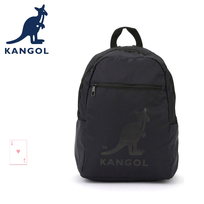 【紅心包包館】KANGOL 英國袋鼠 後背包 63258744 黑色 中綠 中黃