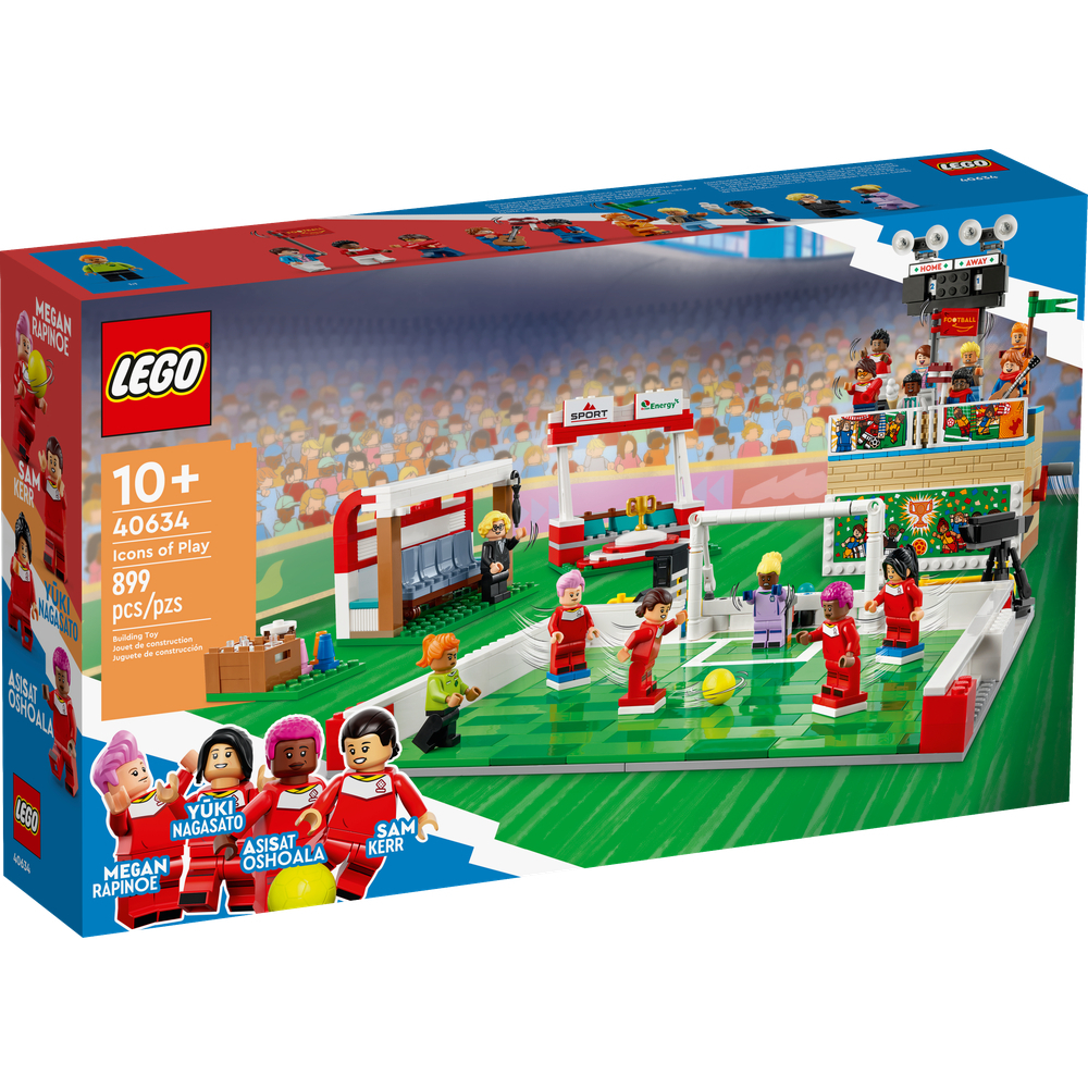 【積木樂園】樂高 LEGO 40634 經典玩樂代表 足球場