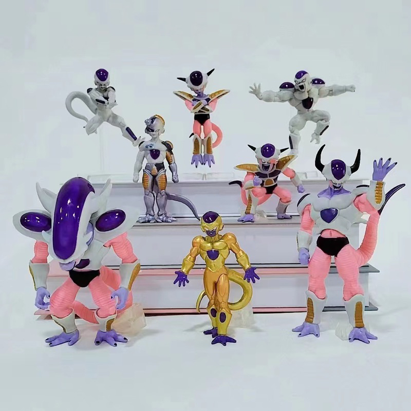 🇹🇼台灣發貨🇹🇼七龍珠弗利沙Wcf八件套弗利沙全型態8-12公分、黃金弗利沙、超級賽亞人、