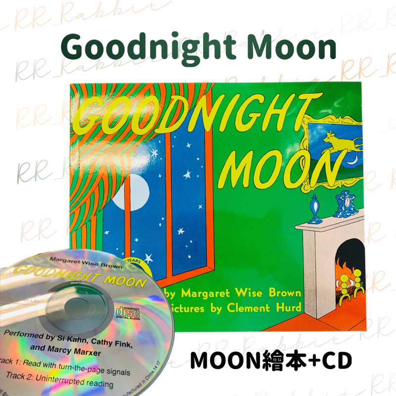 ［小兔彼得] Goodnight Moon 英語繪本 童書 床邊故事 附CD光碟