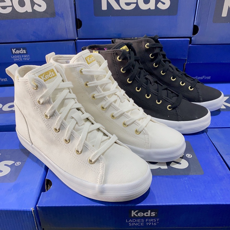 美國潮牌🇺🇸Keds 高筒休閒鞋 運動鞋🌺小白鞋