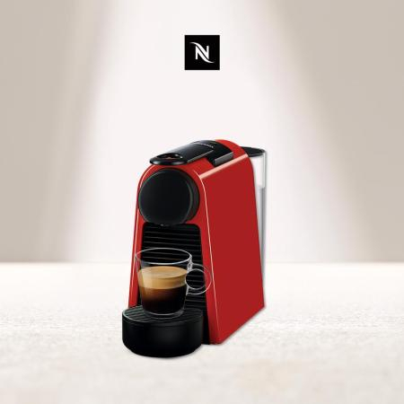 (全新)【Nespresso】膠囊咖啡機 Essenza Mini 寶石紅