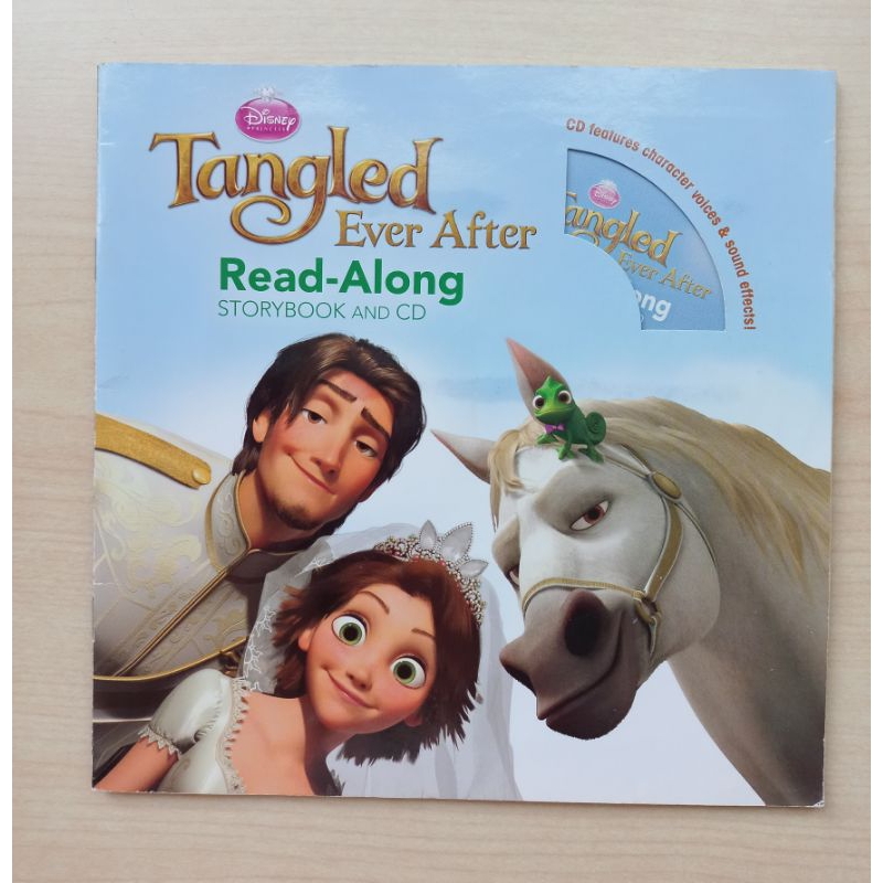 Disney Tangled ever after read-along storybook and CD長髮公主有聲書