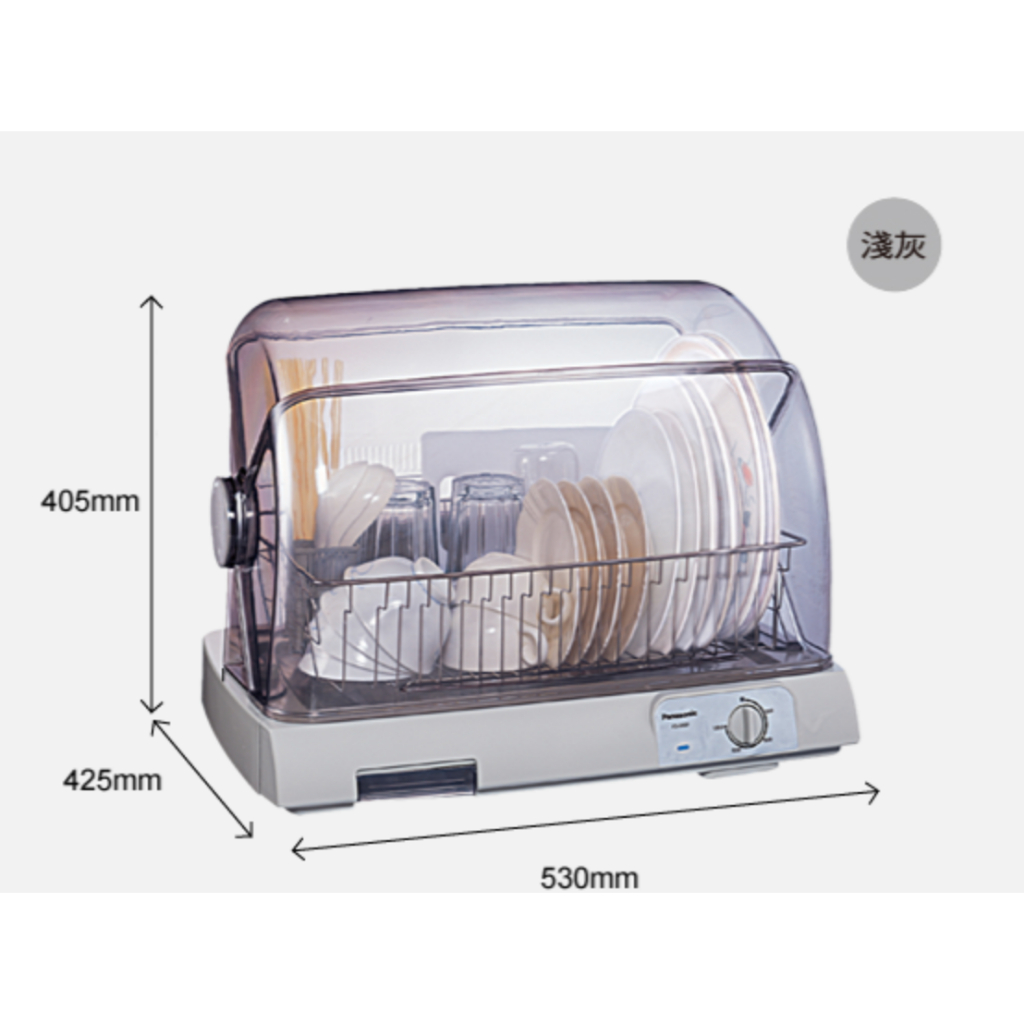 Panasonic國際牌陶瓷熱風循環式烘碗機FD-S50SA