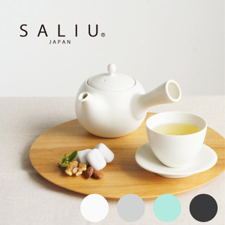 **現貨**日本製SALIU 結 YUI 手提把急須茶壺 急須 急須茶壺 附濾網 330ml 日本陶器茶壺 茶壺茶杯