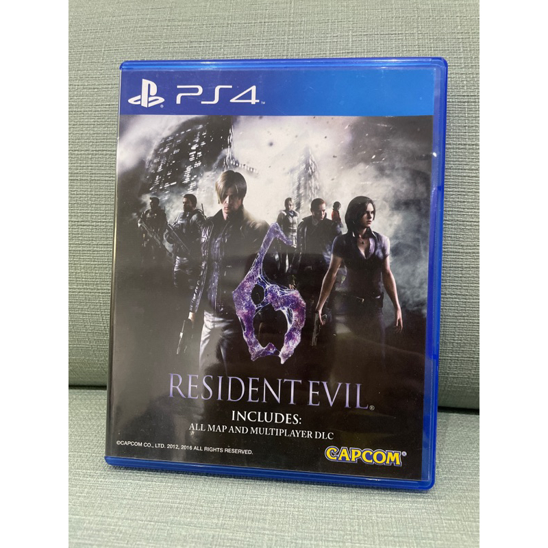 惡靈古堡 6 Resident Evil 6 PS4二手遊戲片