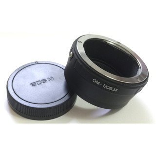 Olympus OM鏡頭轉佳能Canon EOS M M2 M10 M200 M50 M6 EF-M微單相機身轉接環後蓋