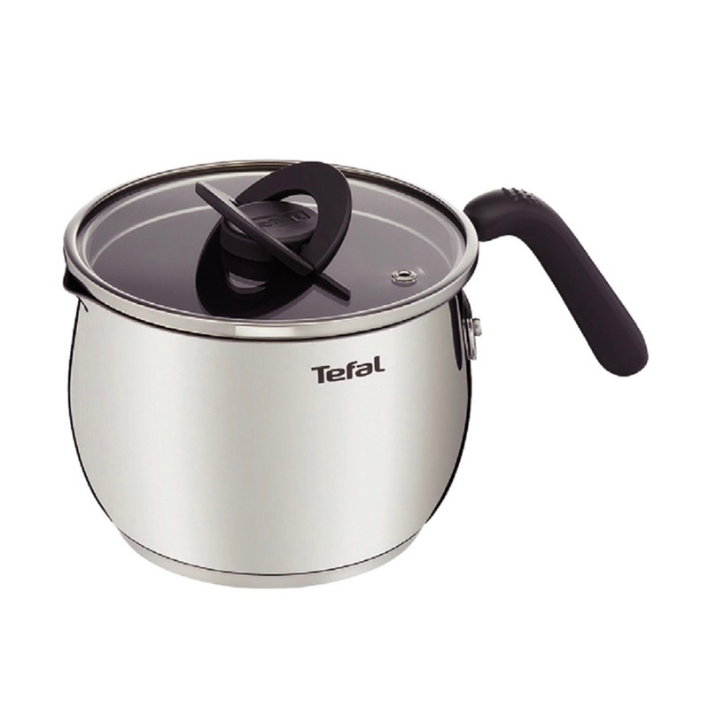 【Tefal 特福】不鏽鋼複合 16CM 不沾萬用鍋/ 壺型湯 鍋_加蓋（電磁爐適用