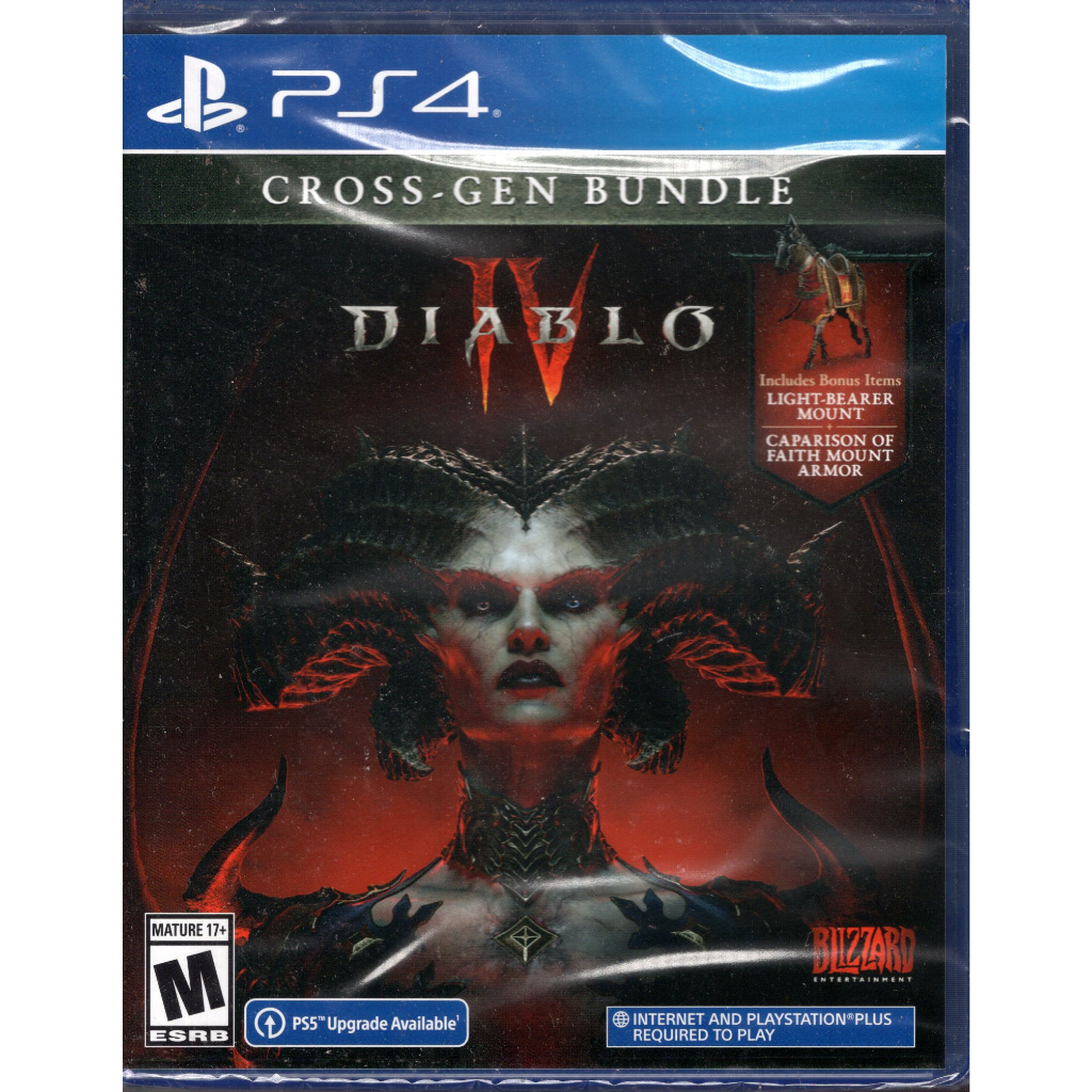 PS4遊戲 暗黑破壞神 4 Diablo IV 中文版【魔力電玩】