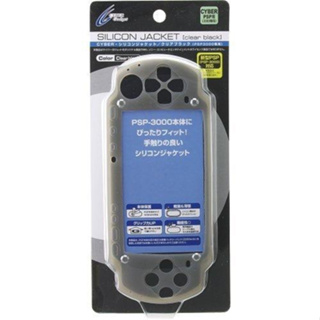 Cyber日本原裝PSP 3000型專用 Gadget 主機果凍套 保護套 矽膠套
