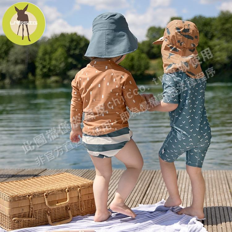 德國Lassig-嬰幼兒抗UV大帽簷海灘遮陽帽(多款/2023年新款)