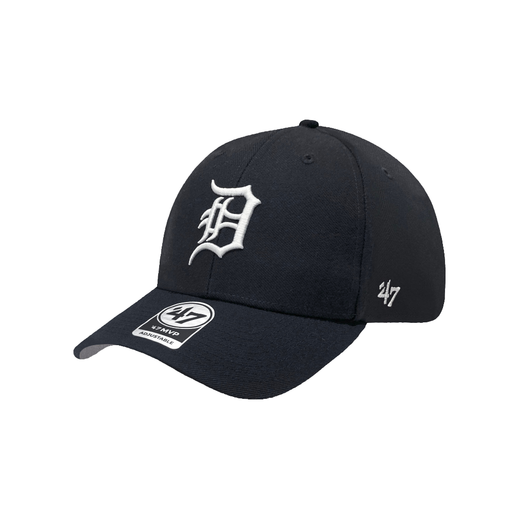 47 Brand MVP MLB 底特律 老虎 靛藍色 刺繡 老帽 棒球帽 鴨舌帽 挺版老帽 【TCC】