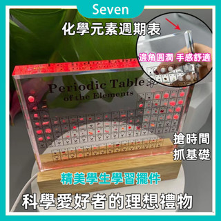 元素週期表🚀 週期表化學元素 週期表 元素週期表壓克力 化學元素表 化學元素週期表 自然科學敎具 生日禮物 畢業禮物