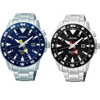 SEIKO精工Sportura GMT系列 Kinetic人動電能 男錶 【 Watch On-line Store 】