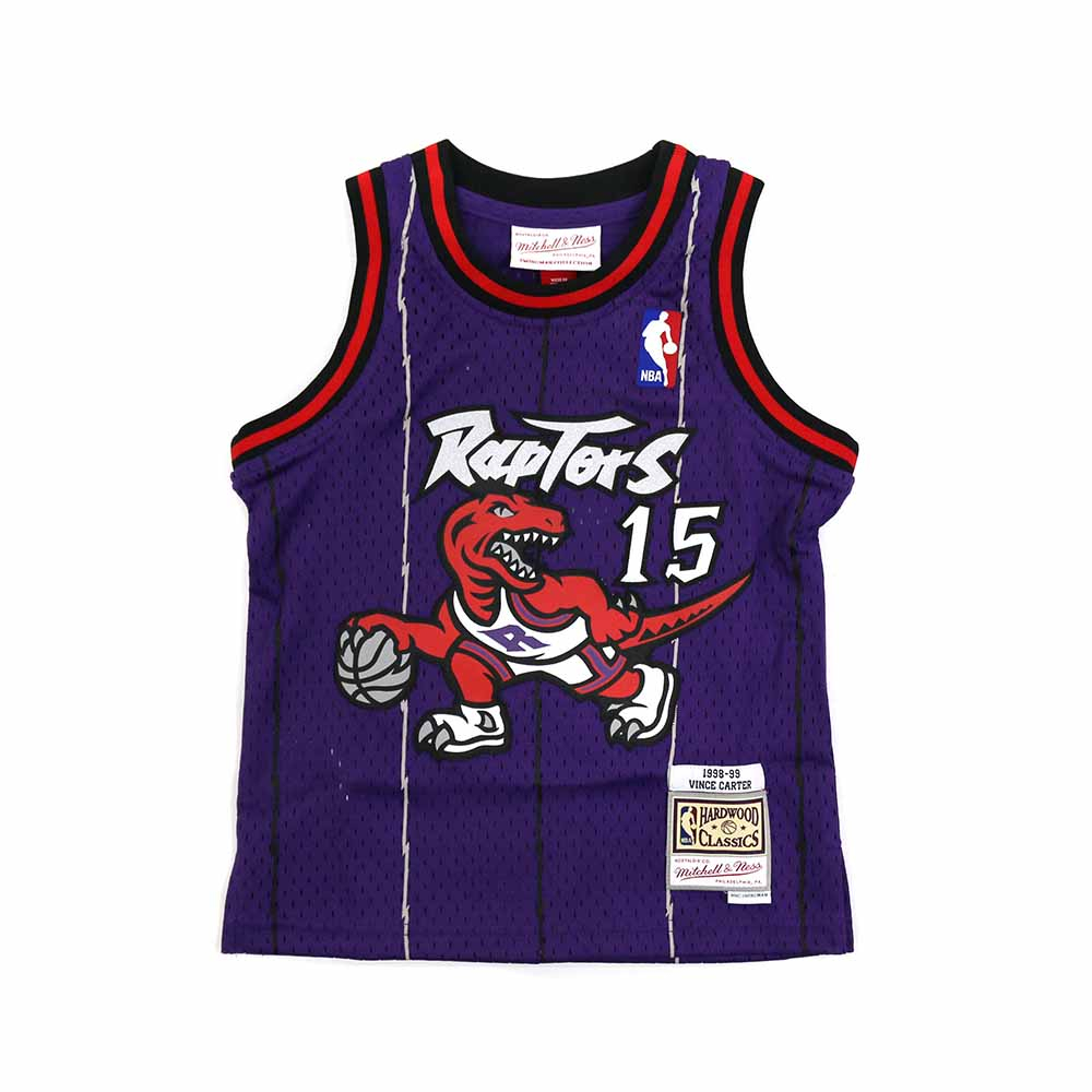 NBA M&amp;N 幼兒 G1 Swingman復古球衣 暴龍隊 98-99 Vince Carter #15 紫色