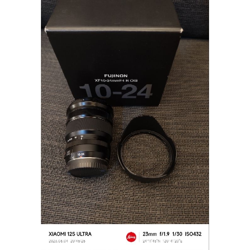 Fujifilm 10-24mm &amp; xf 56mm f1.2 富士 盒單齊全