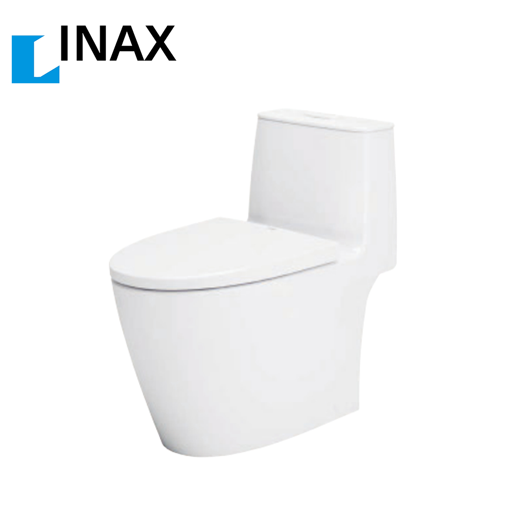 【INAX日本伊奈】日本第一衛浴品牌日本技術AQUA超奈米釉料水龍捲單體式馬桶(AC-902VN-TW/BW1)