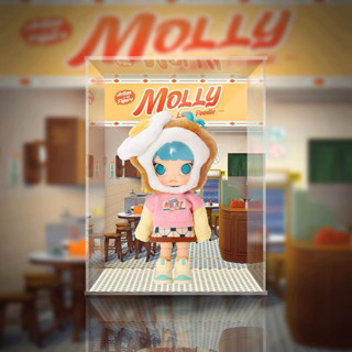 《Yao 挖寶趣》 POPMART 泡泡瑪特 MOLLY 小小美食家 BJD 設計師公仔 專用展示盒