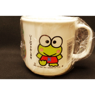 sanrio 皮皮蛙 1991年出品 兒童 塑膠杯