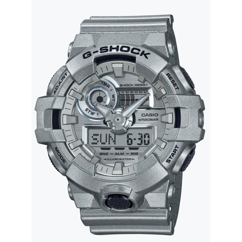 G-SHOCK GA-700FF 銀色 下標送玻璃保護貼