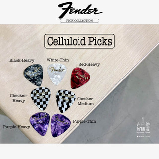 正品 Fender Pick 吉他 彈片 撥片 匹克 Classic 351 賽璐璐